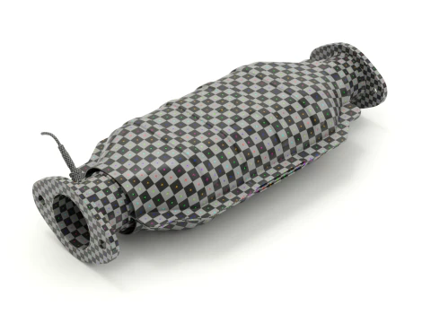 Catalytic Converter 3D Model