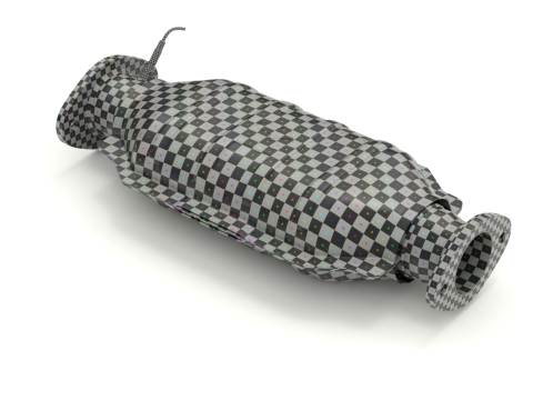 Catalytic Converter 3D Model