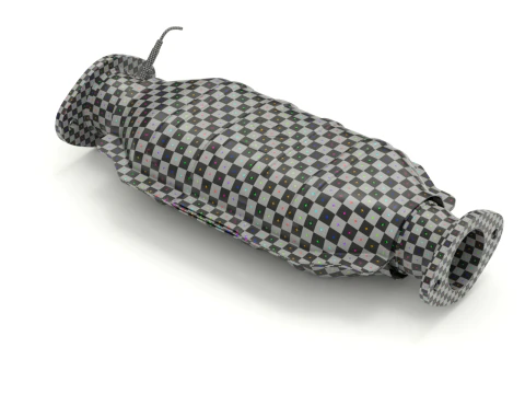 Catalytic Converter 3D Model