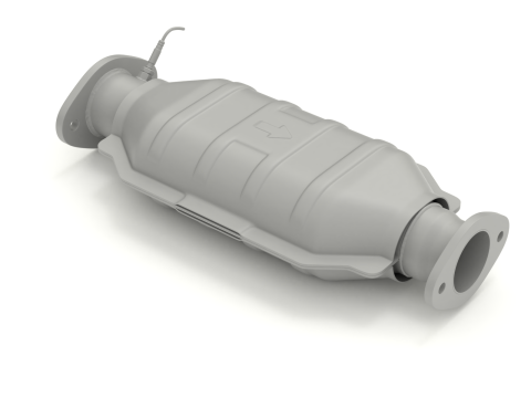 Catalytic Converter 3D Model