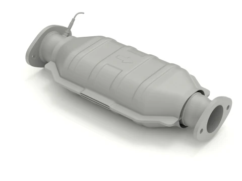 Catalytic Converter 3D Model