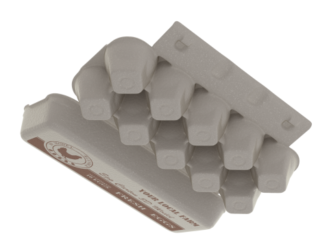 Rigged Egg Box 3D-Modell