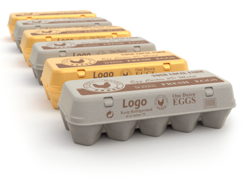 Rigged Egg Box 3D-Modell