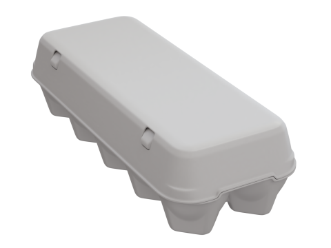 Rigged Egg Box 3D-Modell