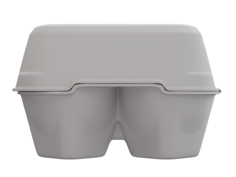 Rigged Egg Box 3D-Modell