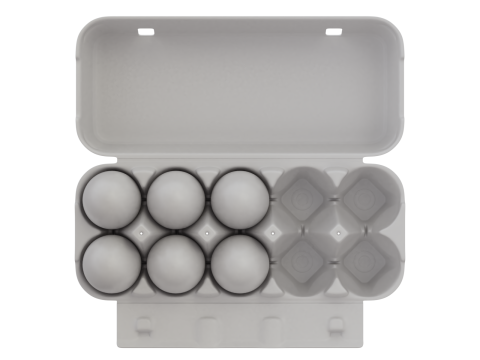 Rigged Egg Box 3D-Modell