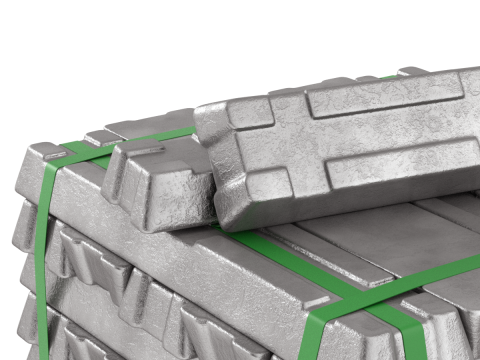 Aluminium Alloy Ingots 3D मॉडल