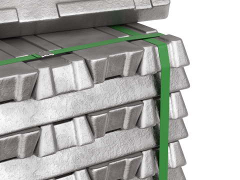 Aluminium Alloy Ingots 3D मॉडल