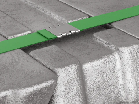 Aluminium Alloy Ingots 3D Model
