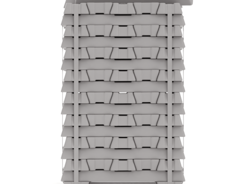 Aluminium Alloy Ingots 3D मॉडल