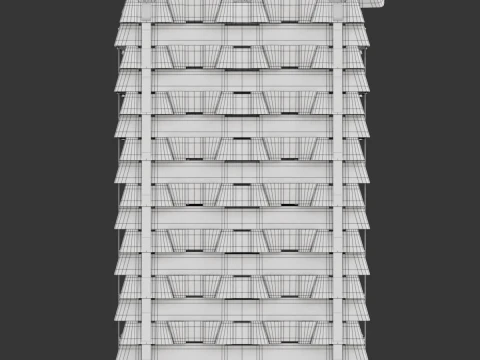 Aluminium Alloy Ingots 3D Model