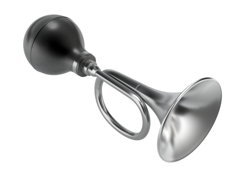 Retro Car Air Horn Modelo 3D