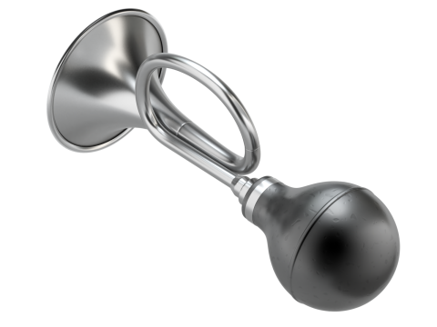 Retro Car Air Horn Modelo 3D