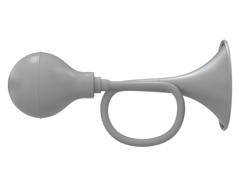 Retro Car Air Horn Modelo 3D