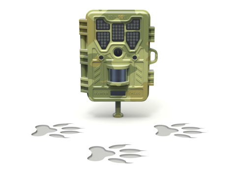 Wildlife Trail Camera 3D Model