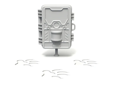 Wildlife Trail Camera 3D Model