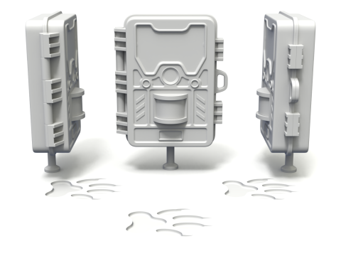 Wildlife Trail Camera Modello 3D