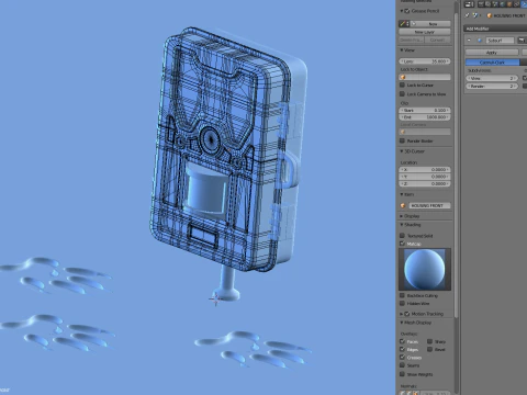 Wildlife Trail Camera 3D Model