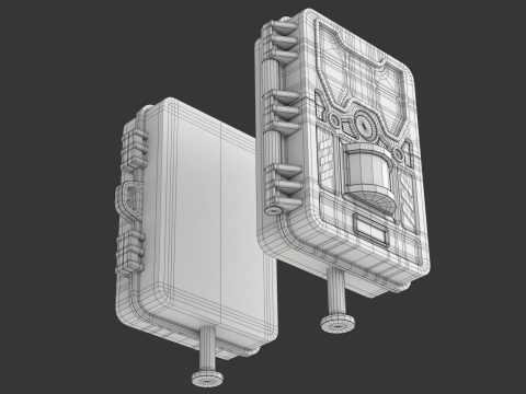 Wildlife Trail Camera Modello 3D