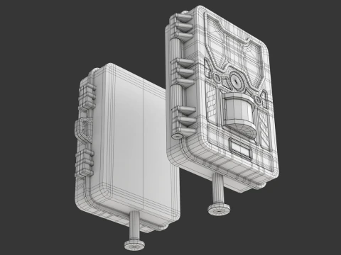 Wildlife Trail Camera 3D Model