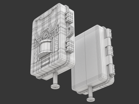 Wildlife Trail Camera Modello 3D