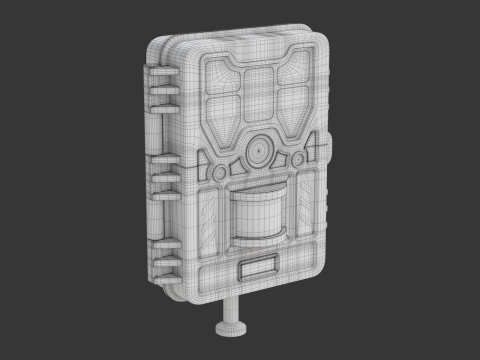 Wildlife Trail Camera Modello 3D