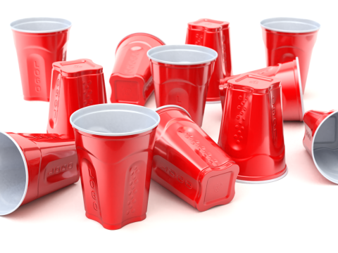 Plastic Cup Model - 1 3D Model