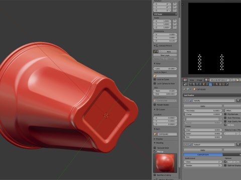 Plastic Cup Model - 1 3D Model