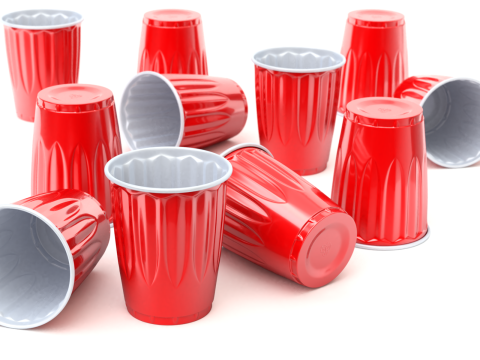 Plastic Cup Model - 2 Modelo 3D
