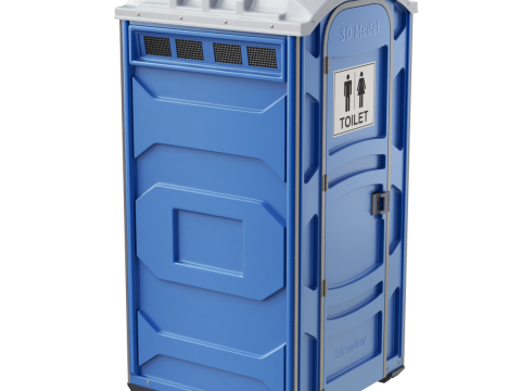 Portable Toilet Modelo 3D