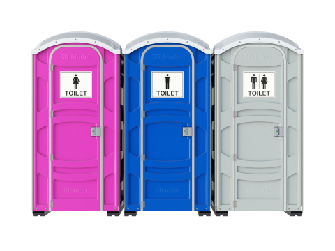 Portable Toilet Modelo 3D