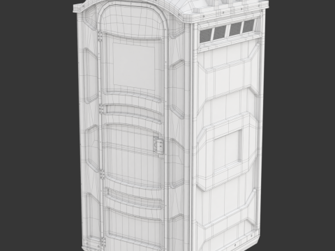 Portable Toilet Modelo 3D