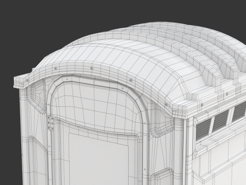 Portable Toilet Modelo 3D