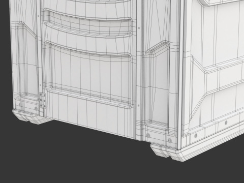 Portable Toilet Modelo 3D