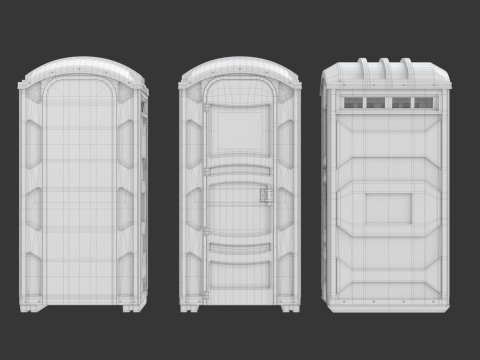 Portable Toilet Modelo 3D