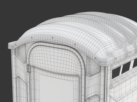 Portable Toilet Modelo 3D