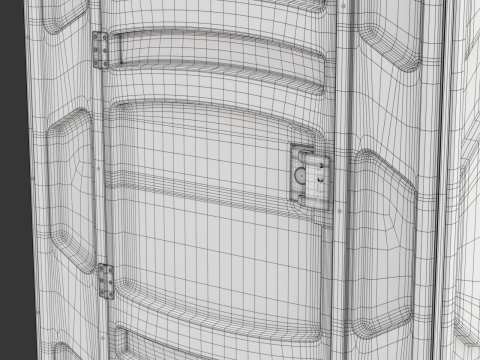 Portable Toilet Modelo 3D