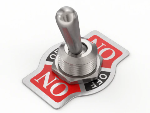 Toggle Switch 3D Model