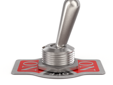 Toggle Switch 3D Модель
