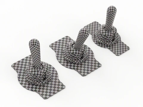 Toggle Switch 3D Model