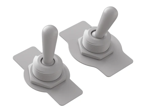 Toggle Switch 3D Model