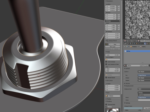 Toggle Switch 3D Модель
