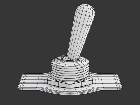 Toggle Switch 3D Модель