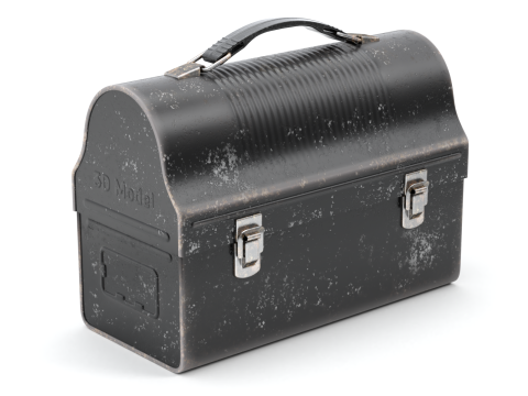 Vintage Lunch Box Modelo 3D