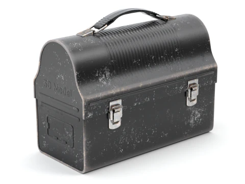 Lancheira vintage Modelo 3D