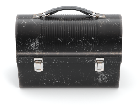 Vintage Lunch Box 3D Model