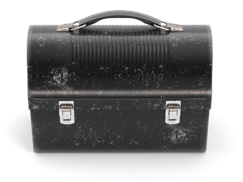 Vintage Lunch Box 3D Model