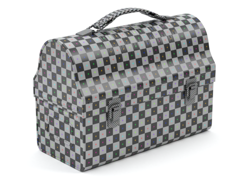 Vintage Lunch Box 3D Model