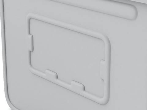 Vintage Lunch Box 3D Model