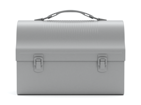 Vintage Lunch Box 3D Model